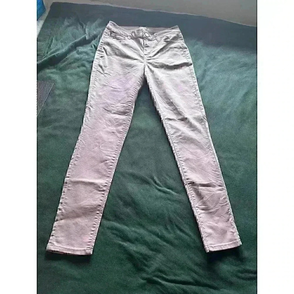 LOVE FIRE light pink pants Size 5 straight leg stretch casual Spring Summer pant - Picture 1 of 10